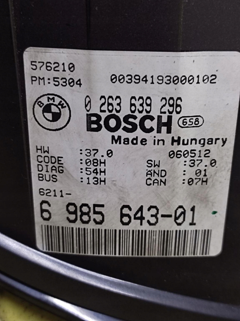 BMW E46 1.8 budíky 0263639296