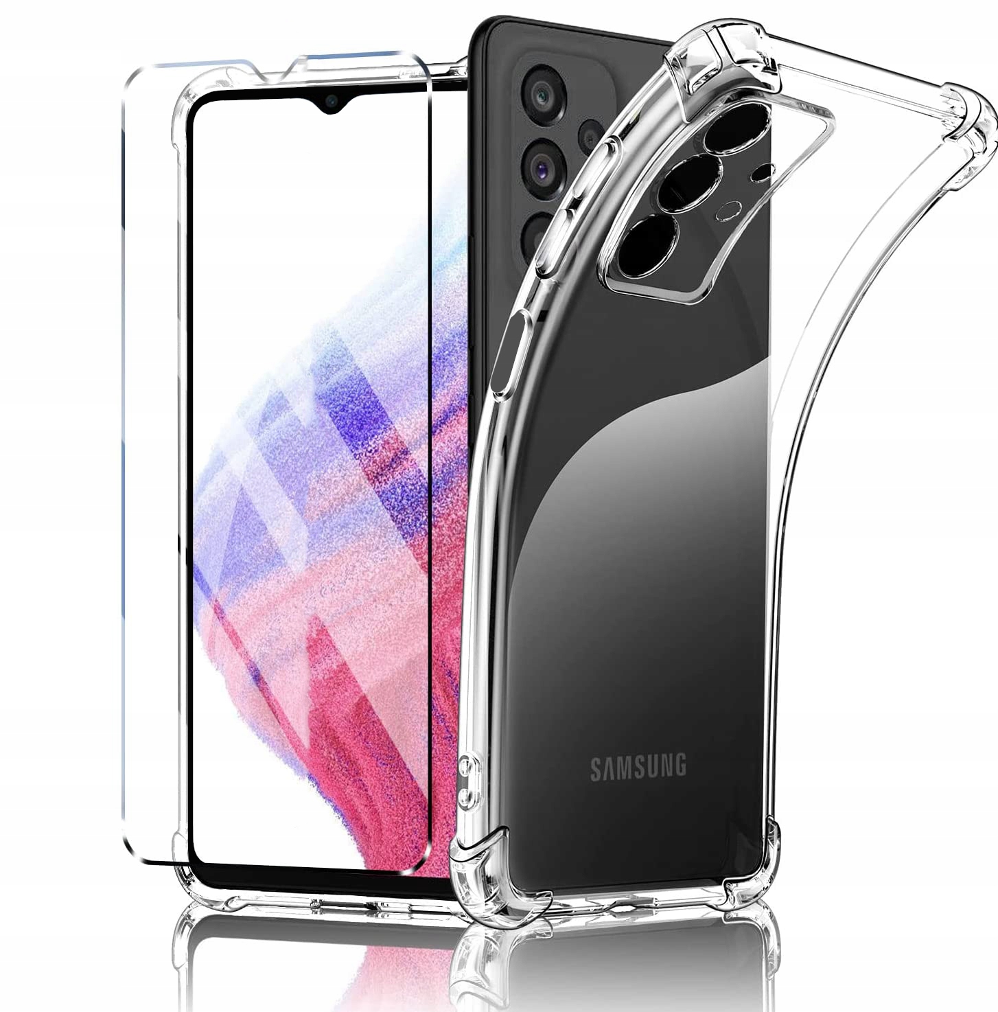 

Etui Pancerne A-shock +Szkło do Samsung Galaxy A13