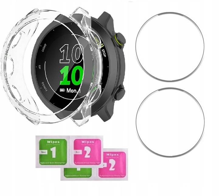ZESTAW |ETUI + 2x SZKŁO 9H do Garmin Forerunner 55/158 EAN (GTIN) 5906412214217