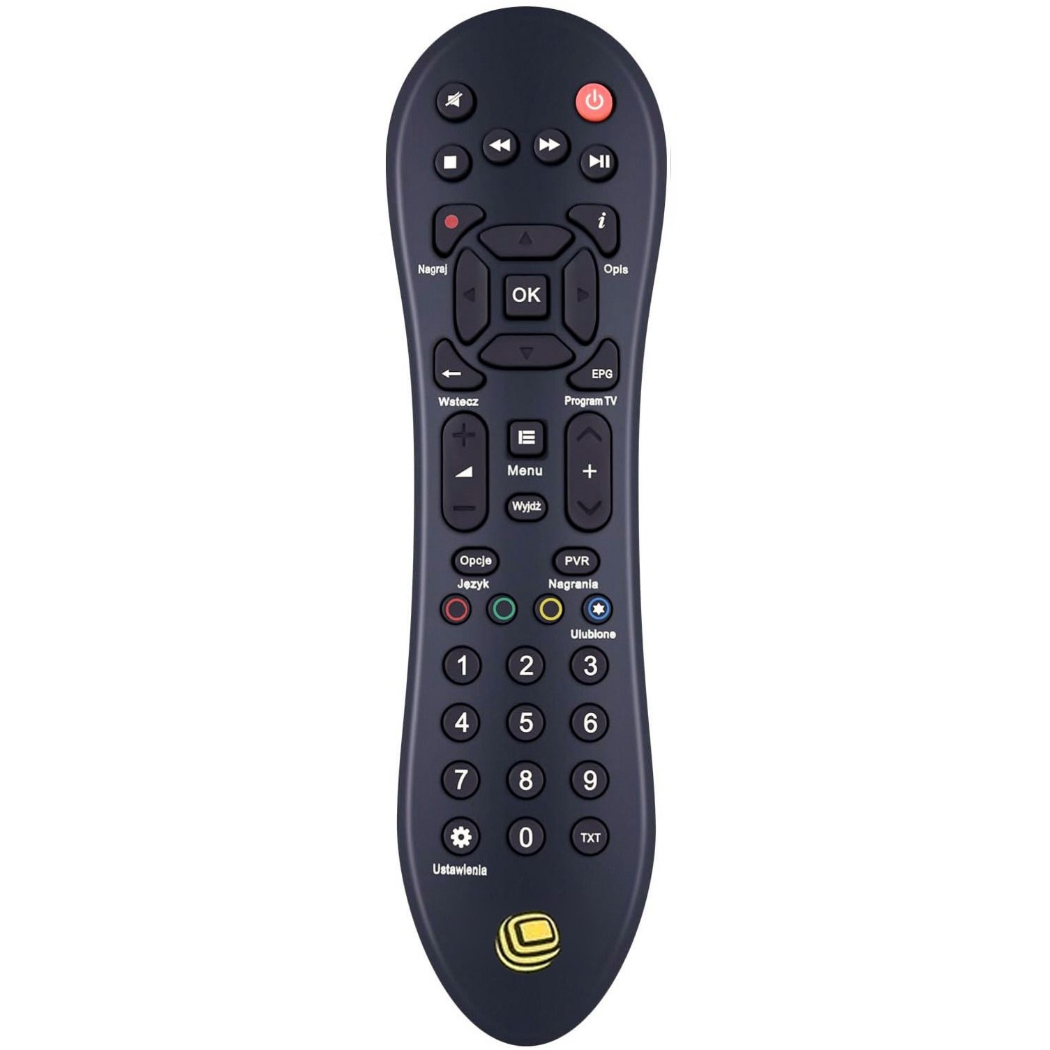 Dálkový Ovladač Cyfrowy Polsat Evobox Nahrávání Pauzování Pvr