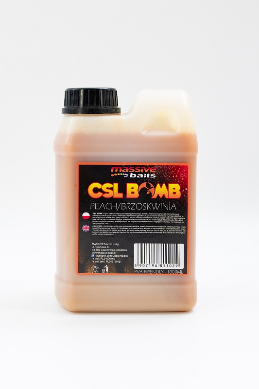 Massive Baits Csl Boomb 1L Peach