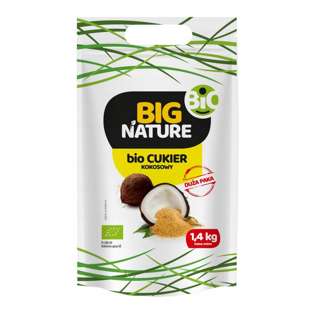 Cukr bio 1,4 kg Velké Balení Big Nature