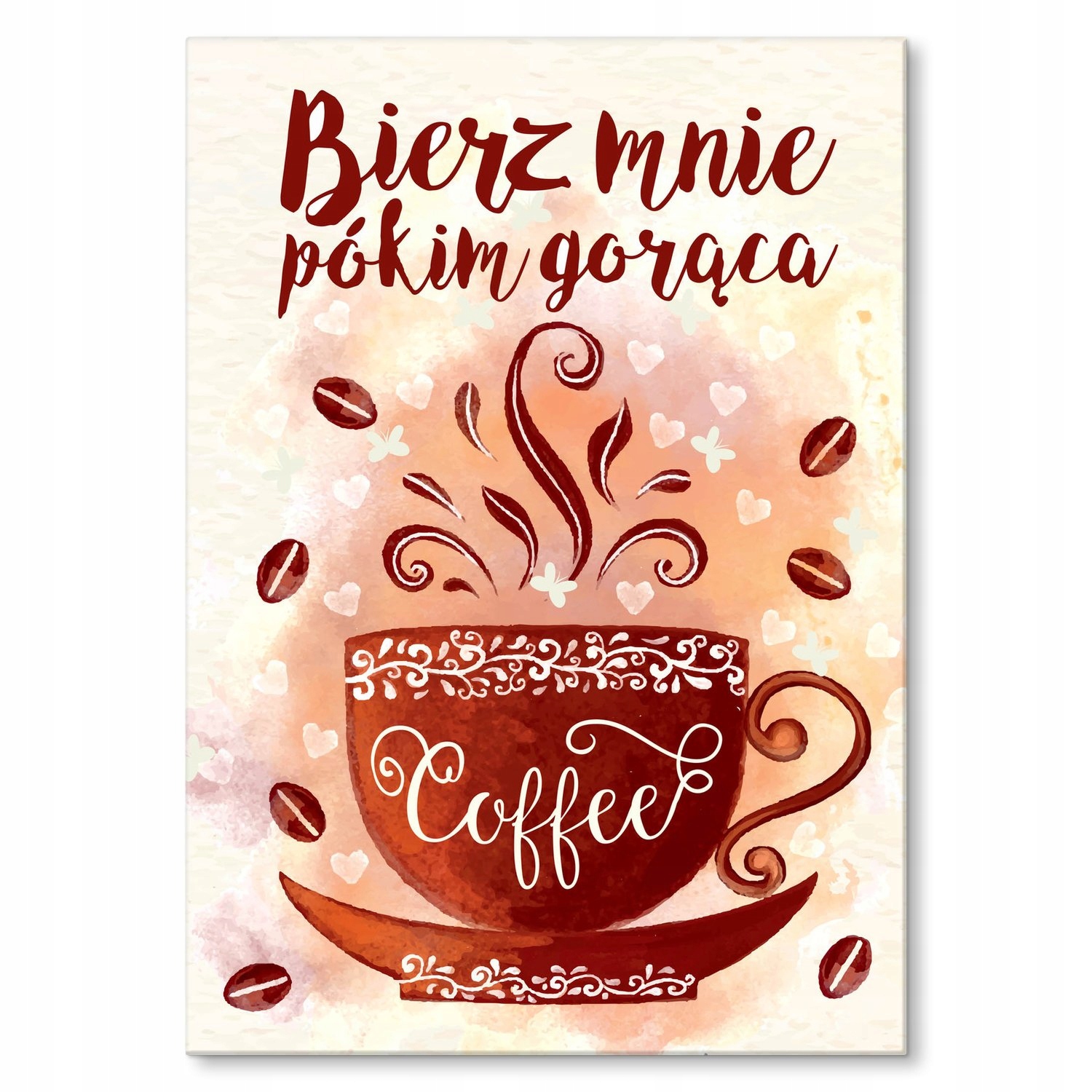 Kovový plakát Vezmi mě jako Dárek 22 x 31 cm