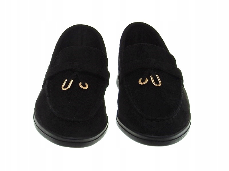 DAMSKIE ZAMSZOWE MOKASYNY M688 Black r.38 Kod producenta M688