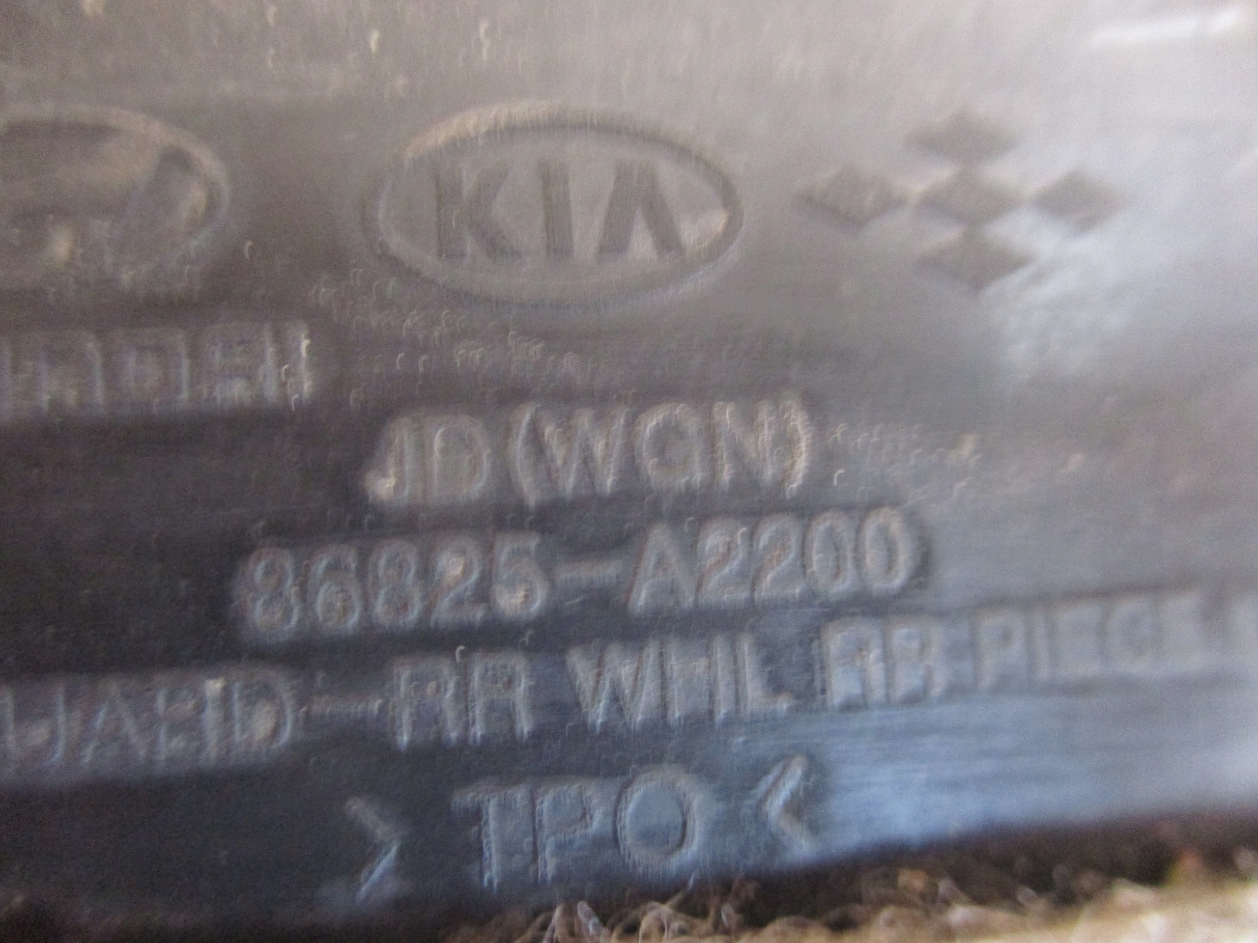 RADSCHALE LINKS HINTEN KIA CEED II