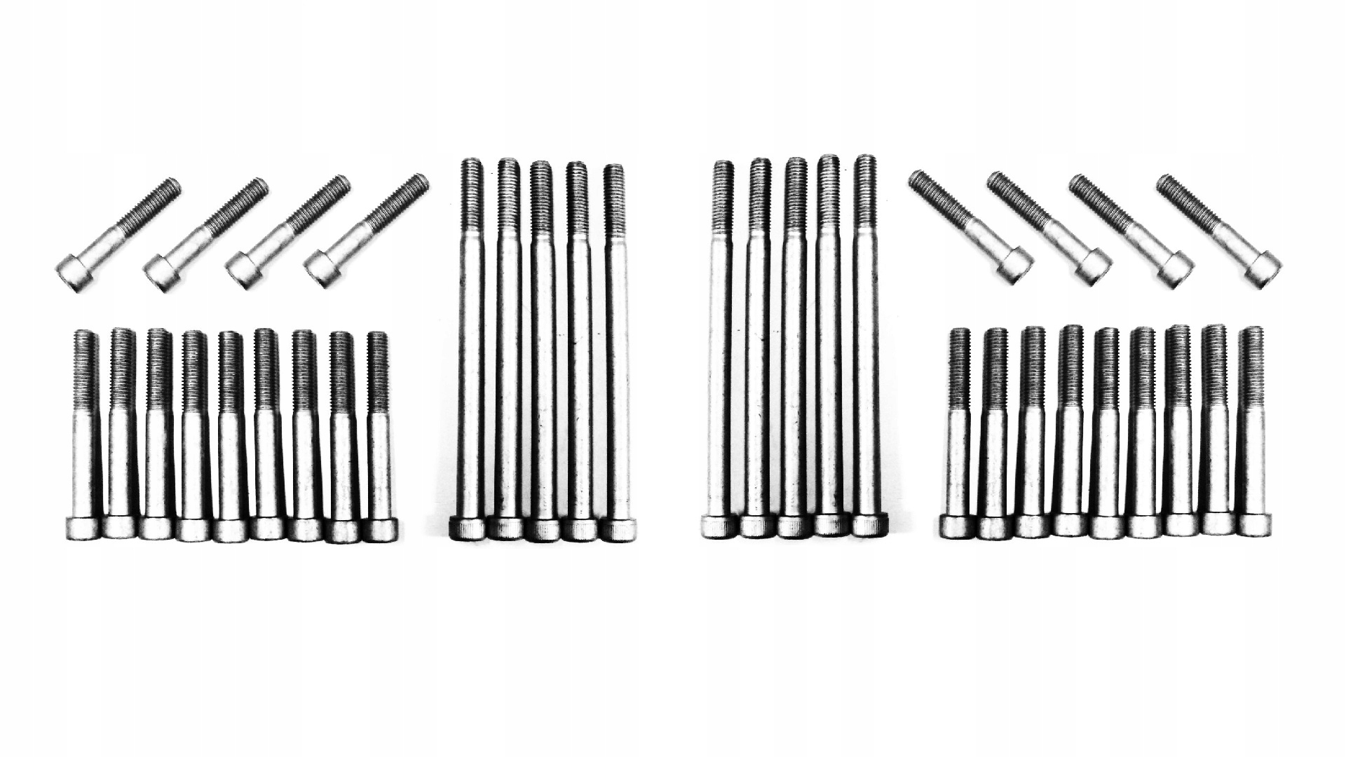 ŚRUBY GŁOWICY MERCEDES M116 M117 W107 W109