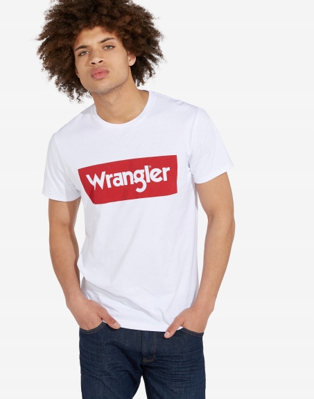 

T-shirt Męski Wrangler Ss Logo Tee W742FK989 R.m