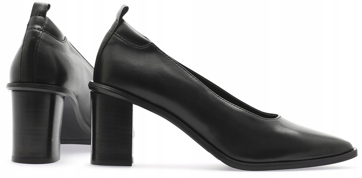 Nude Of Scandinavia kožené lodičky na podpatku Eu 38