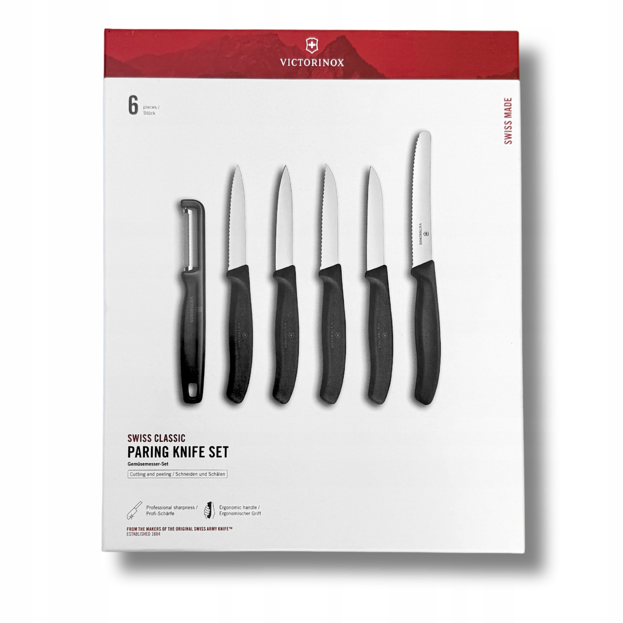 Victorinox sada nožů s škrabkou 6.7113.61 g