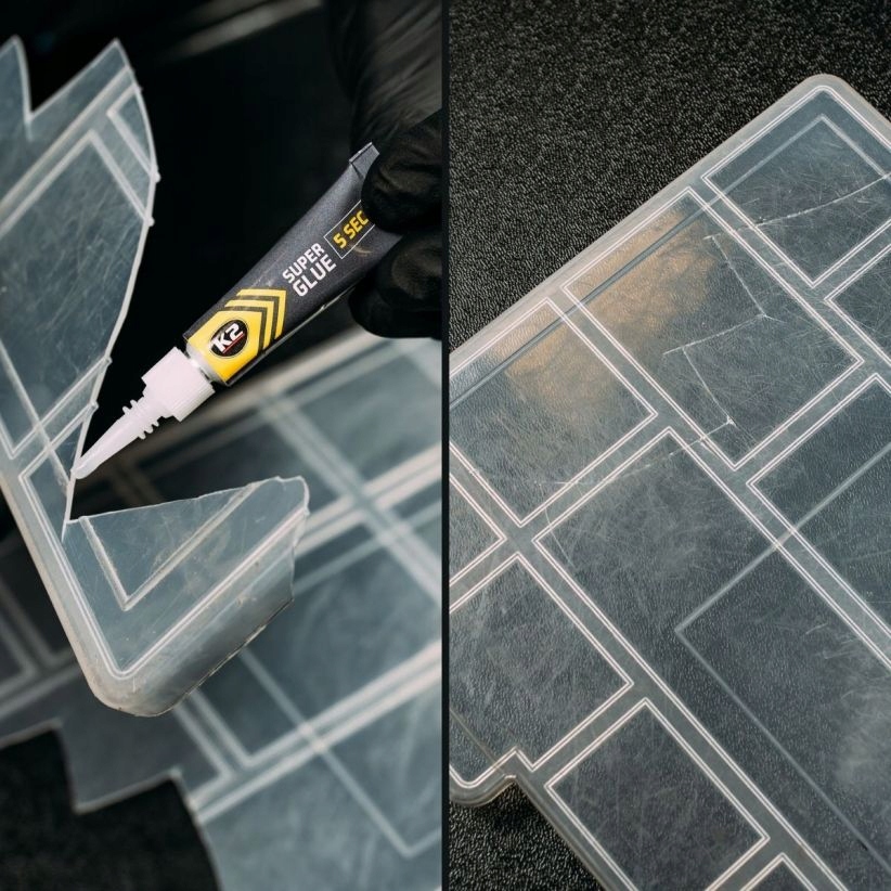 KLEJ SUPER GLUE K2 3g, MOCNY cyjanoakrylowy 5 sec. Typ Cyjanoakrylowe