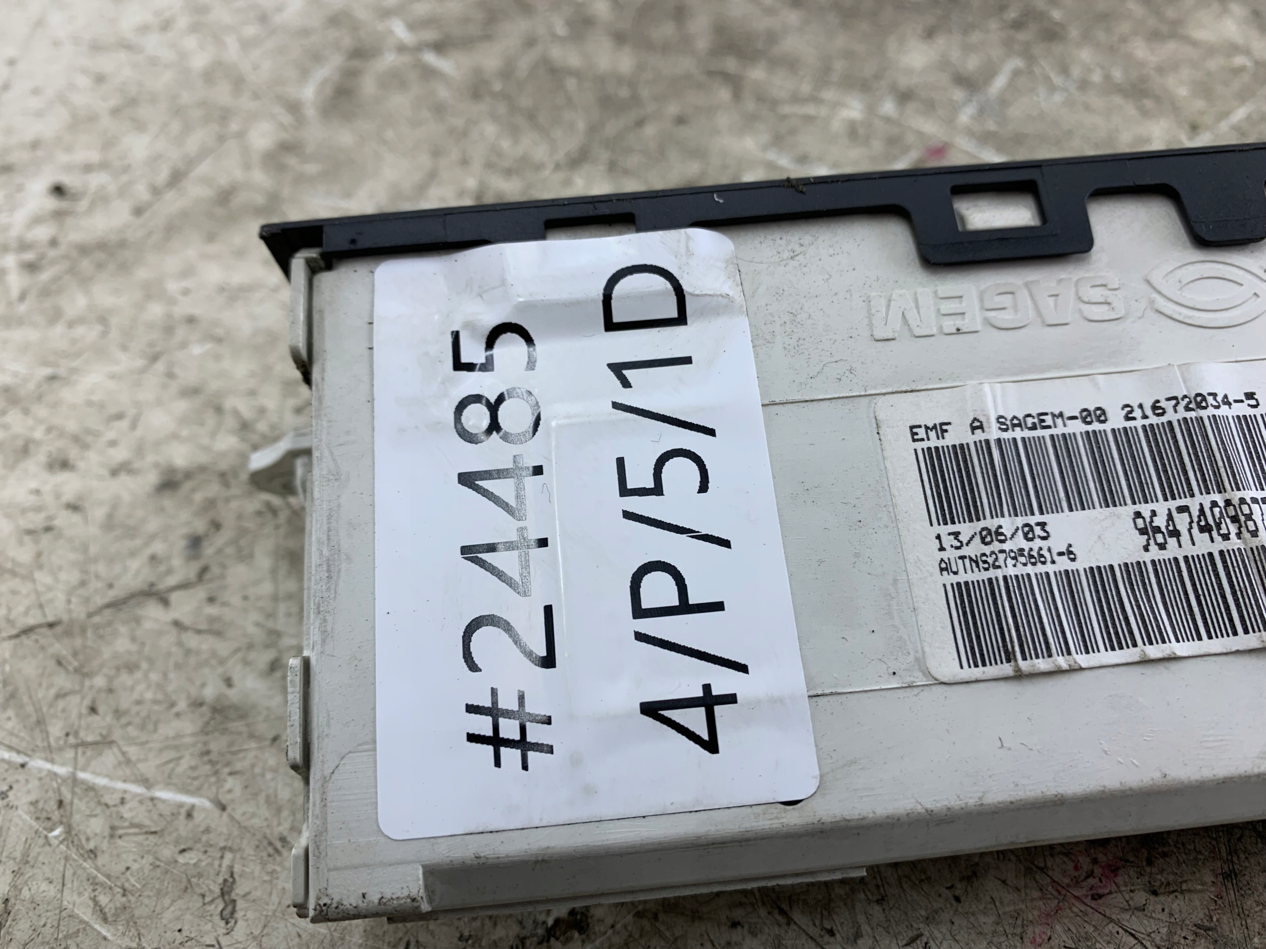 CITROEN C5 e Display MONITOR 9647409877