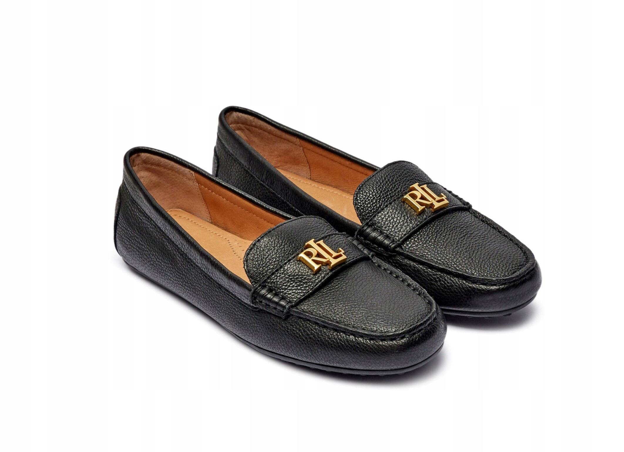 Kožené Mokasíny Ralph Lauren Barnsbury 802942768001, Velikost 38