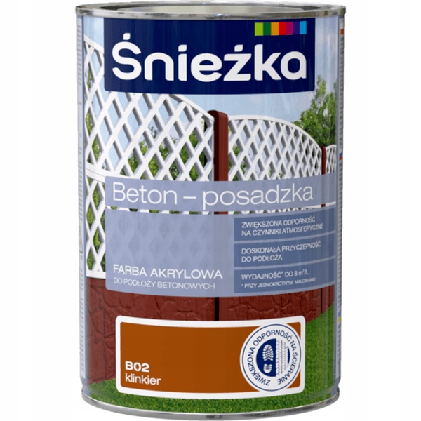 

Farba do betonu Śnieżka Beton Posadzka 1L Klinker