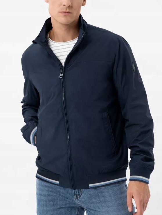 Tmavě Modrá Pánská Přechodová Bunda Se Stojáčkem Volcano J-tawny 3XL