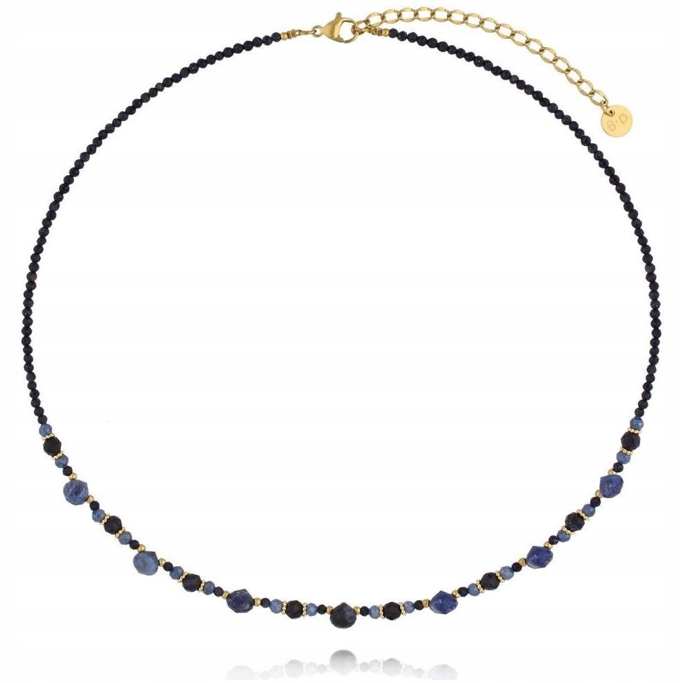 Náhrdelník By Dziubeka modrý, noc Káhira 46 cm