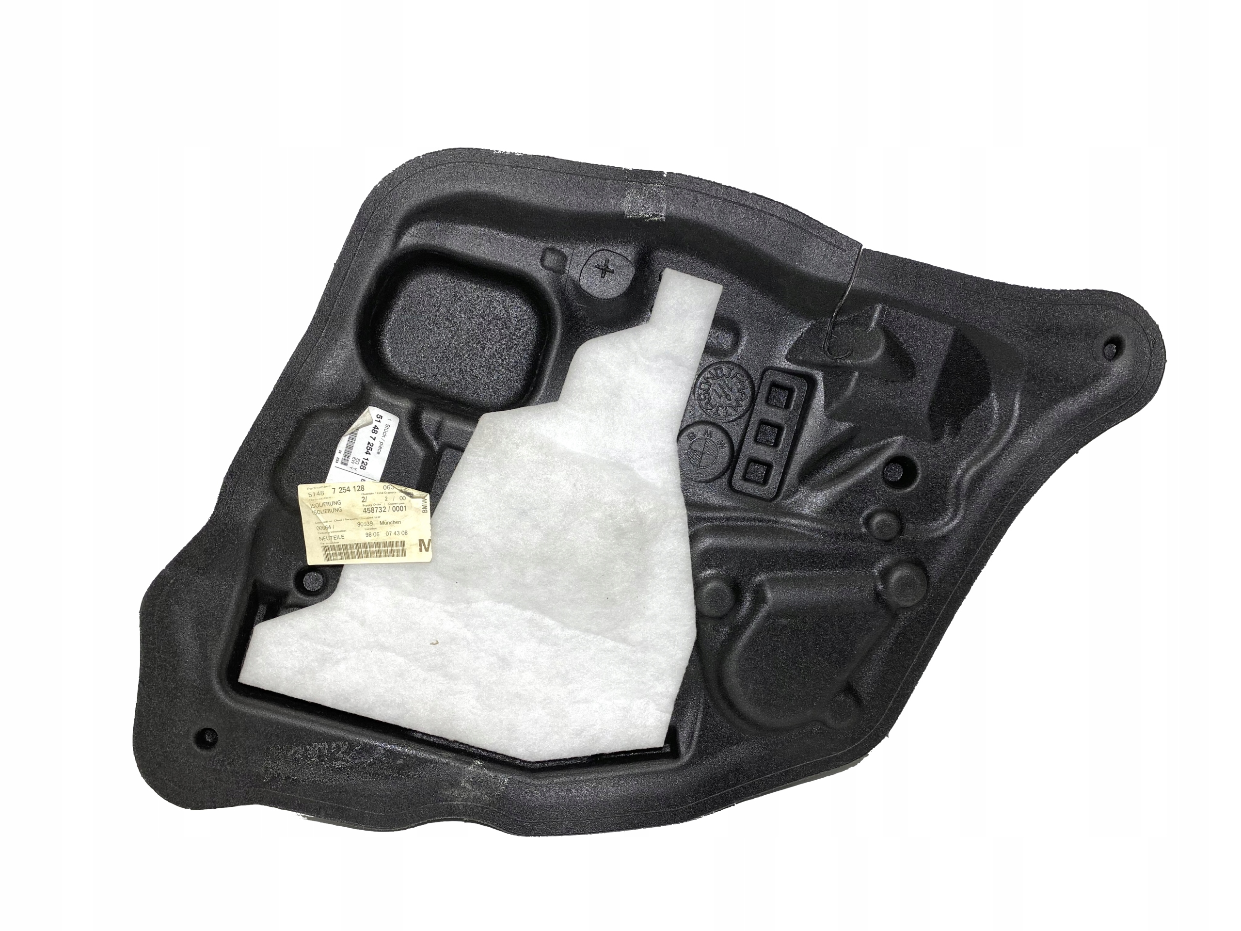 Звукоизоляция двери BMW F10 F11 7254128 п зд
