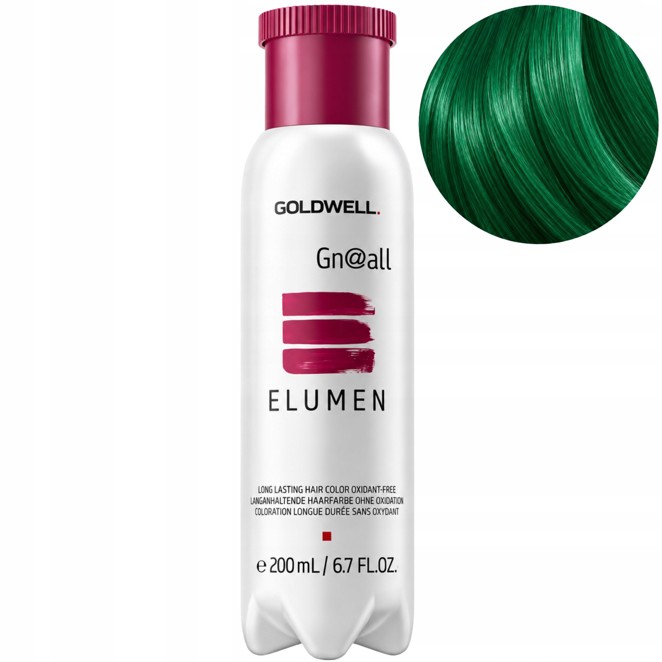 Barva na vlasy Zelená bez amoniaku Goldwell Elumen GN@all 200 Ml