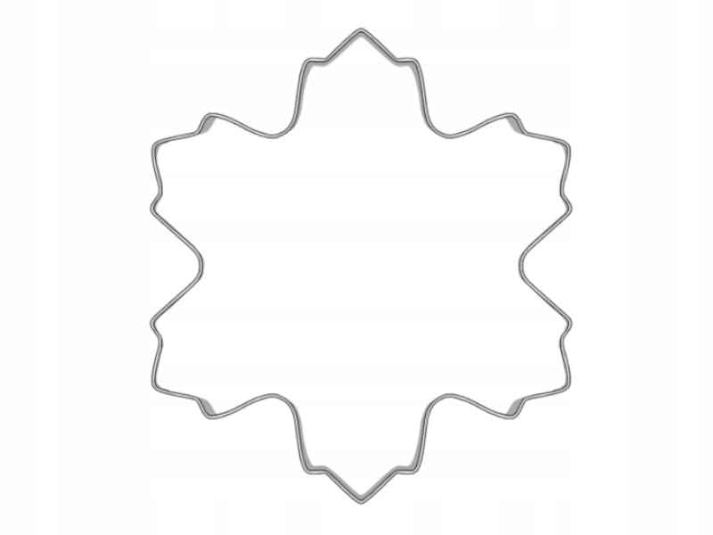 

Foremka śnieżynka płatek śniegu śnieżynki 10,8 cm