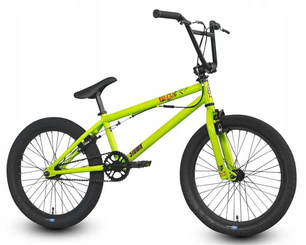 Rower Bmx Sibmx Draak 20" Rotor Safety Green