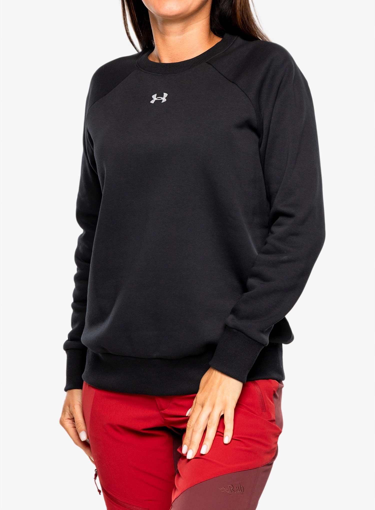 Under Armour Mikina Ua Rival Fleece Crew-BLK černá