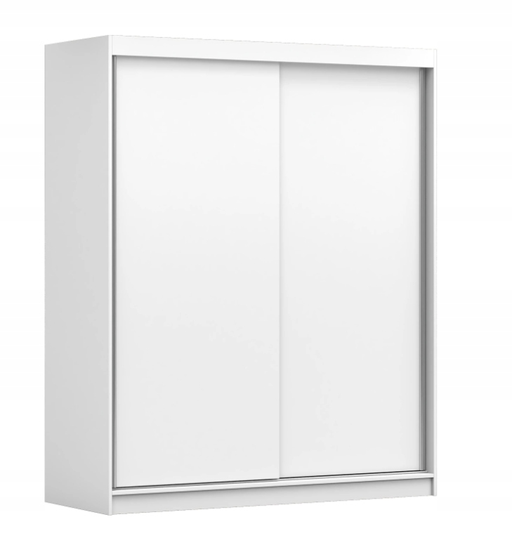 Skříň 04 160x61 Bílá/bílá, prostorná police Výrobce