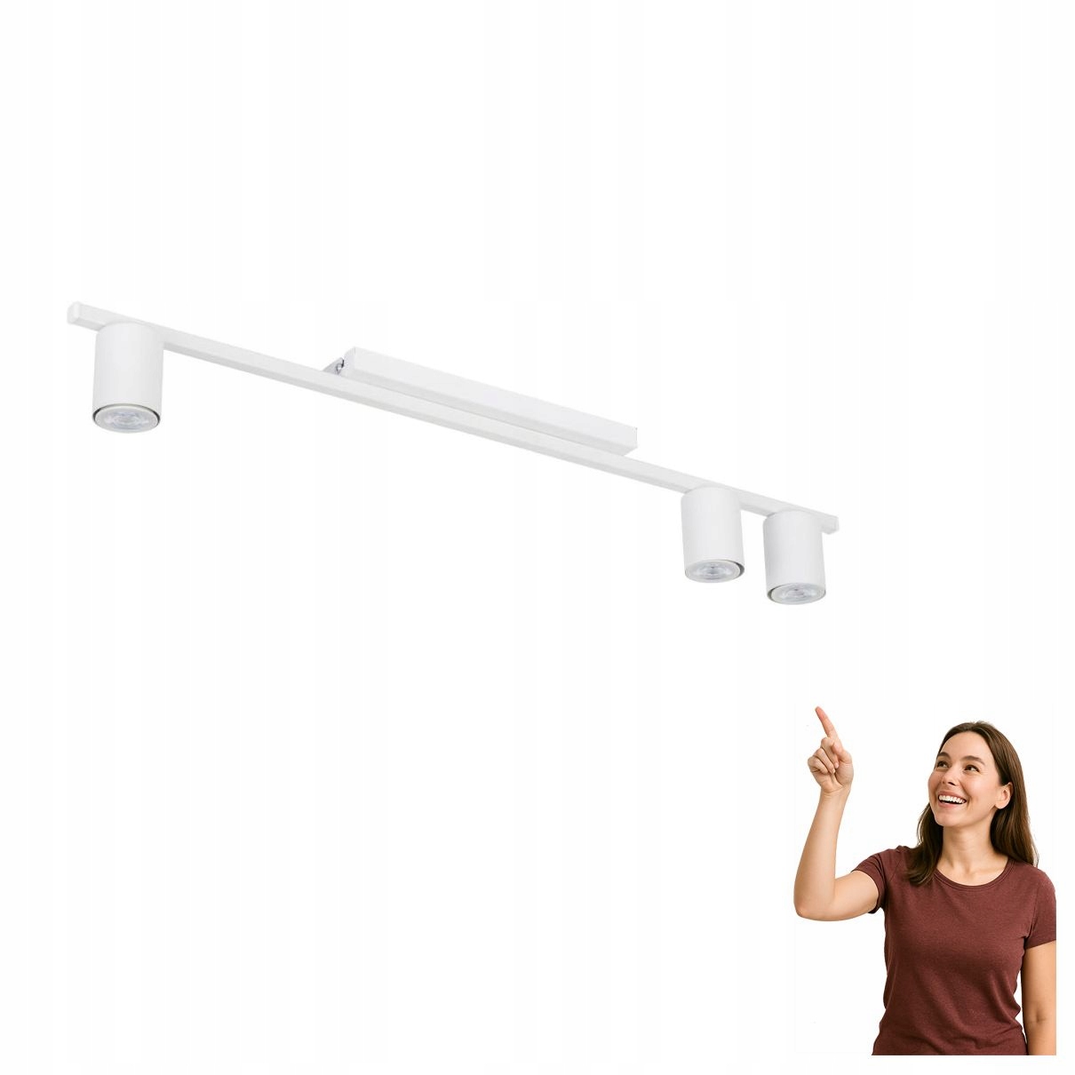 Stropní Stropní svítidlo Logan White 4570 Tk Lighting Lighting