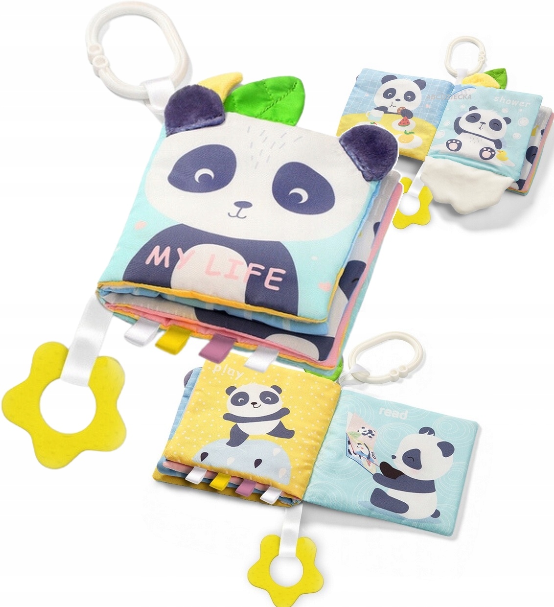 

Babyono Książeczka edukacyjna Sensoryczna miękka