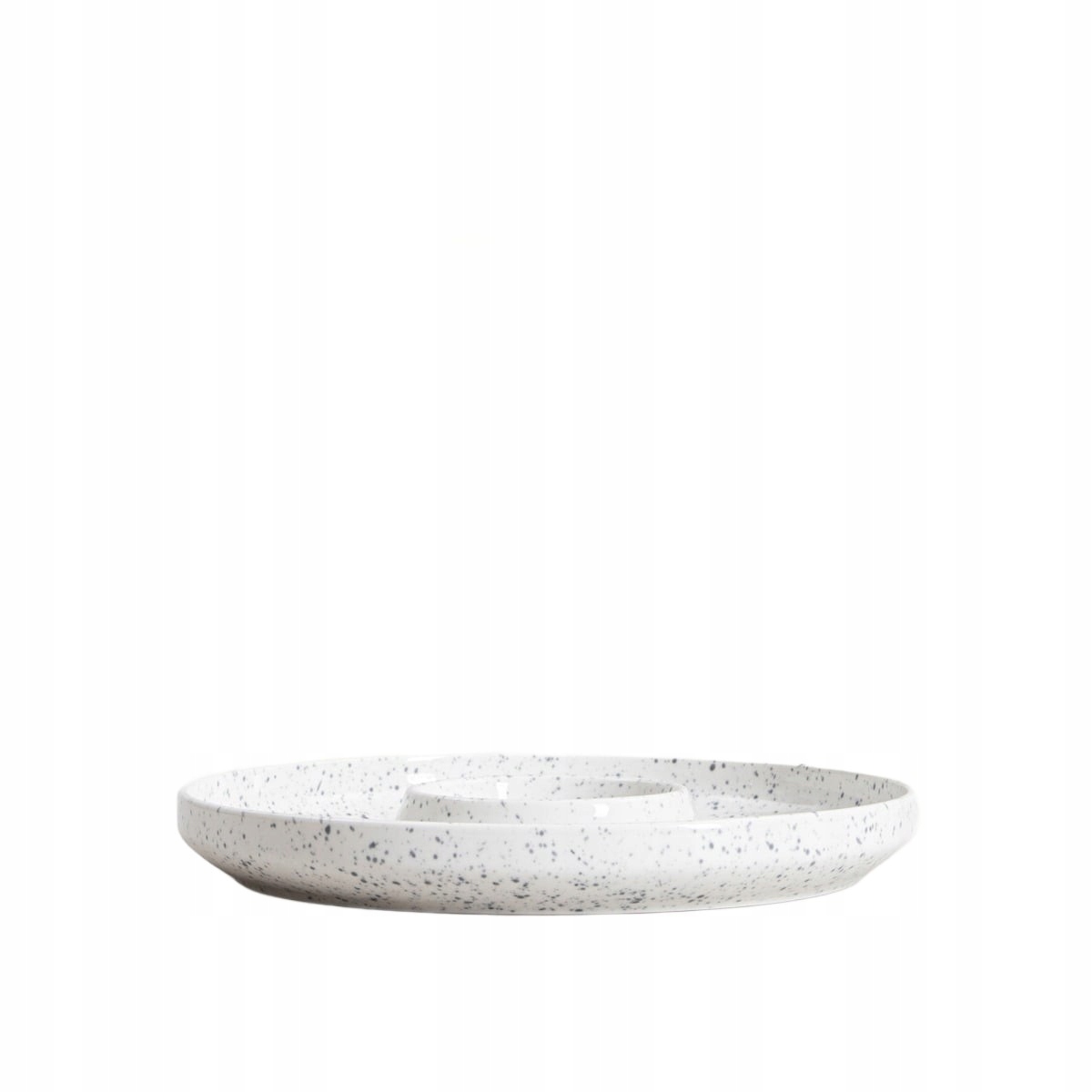 Naczynie do serwowania Caviano ceramiczne nakrapiane Homla