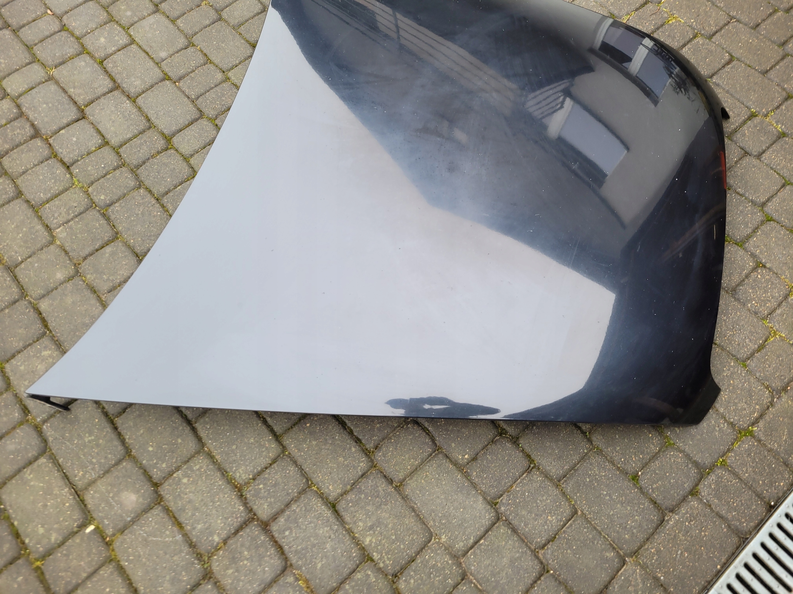 AUDI A6 C6 bonnet LZ9Y black