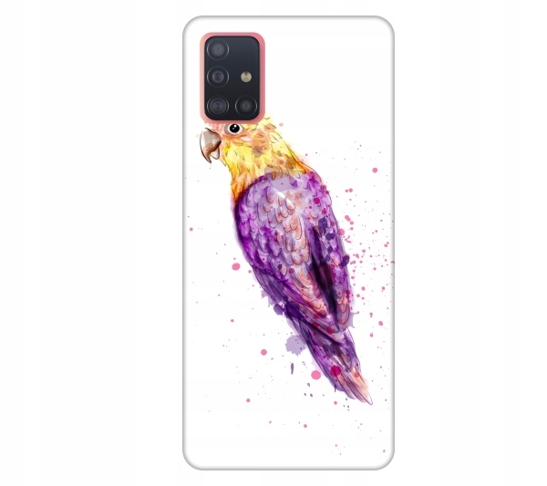 

Etui pokrowiec do Samsung Galaxy A51 Ptak papuga a