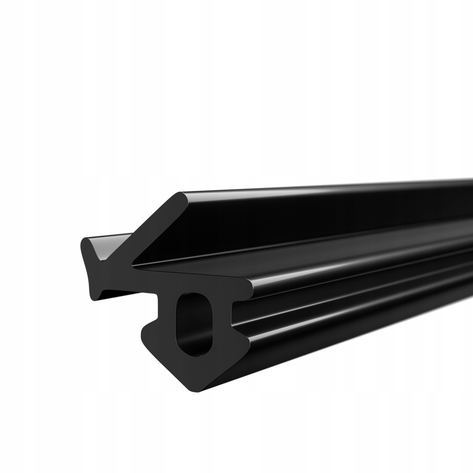 Okenní těsnění pro rámy oken Pvc Černá Elastická Veka S-834X 50 m