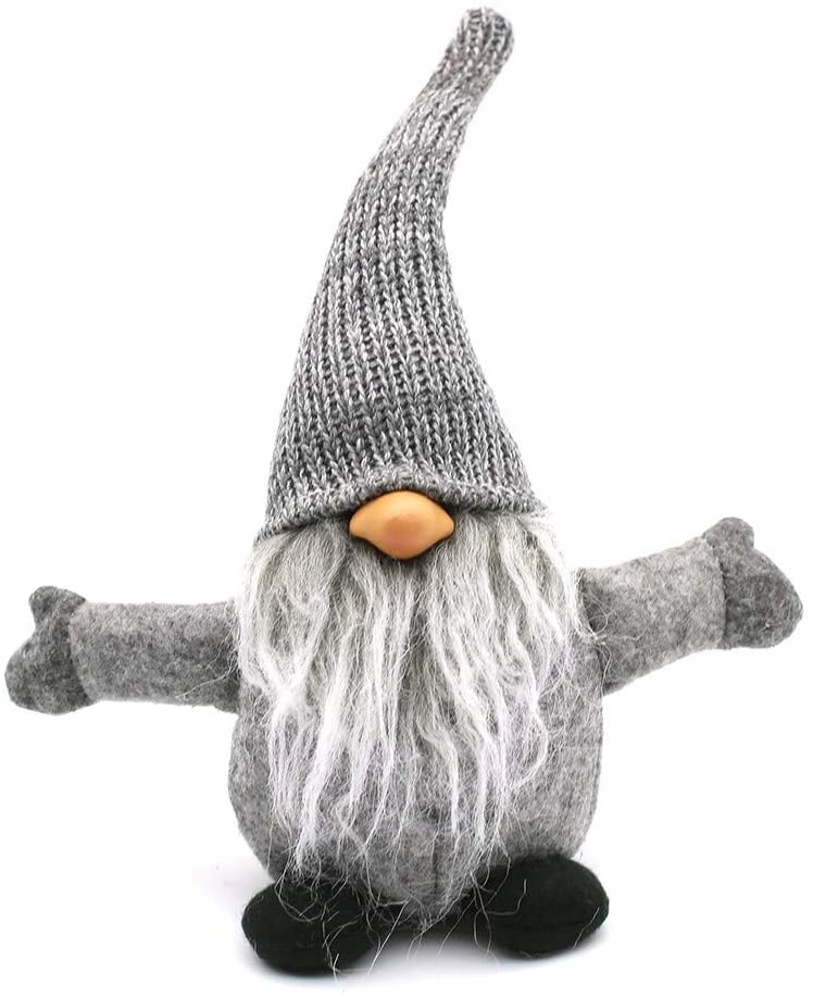 SKRZAT KRASNAL XXL ŚWIĄTECZNY GREY GNOM ŚWIĘTA