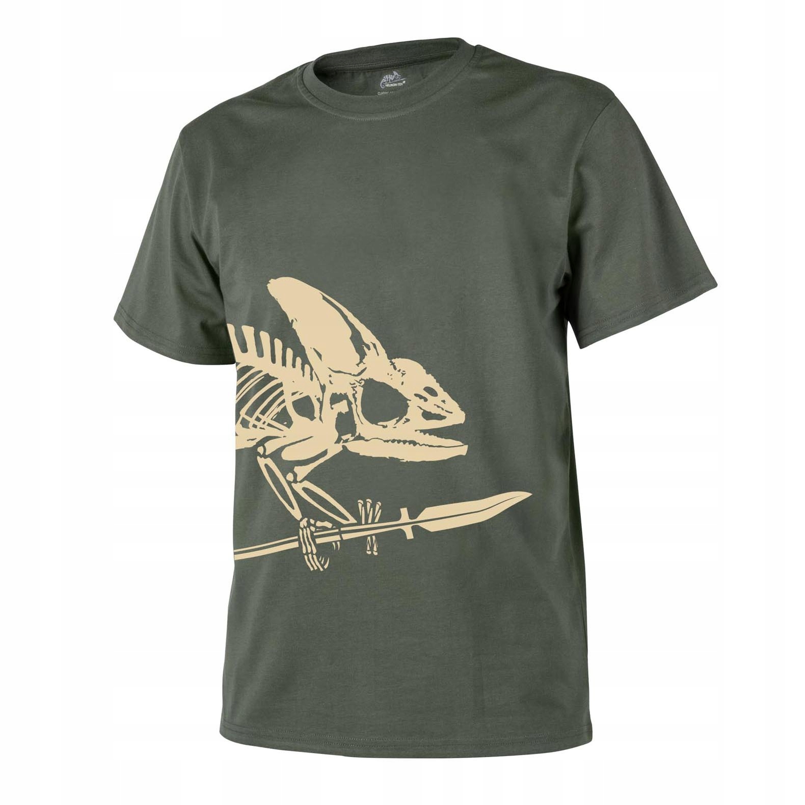 T-Shirt Helikon Full Body Skeleton Olive Green XL
