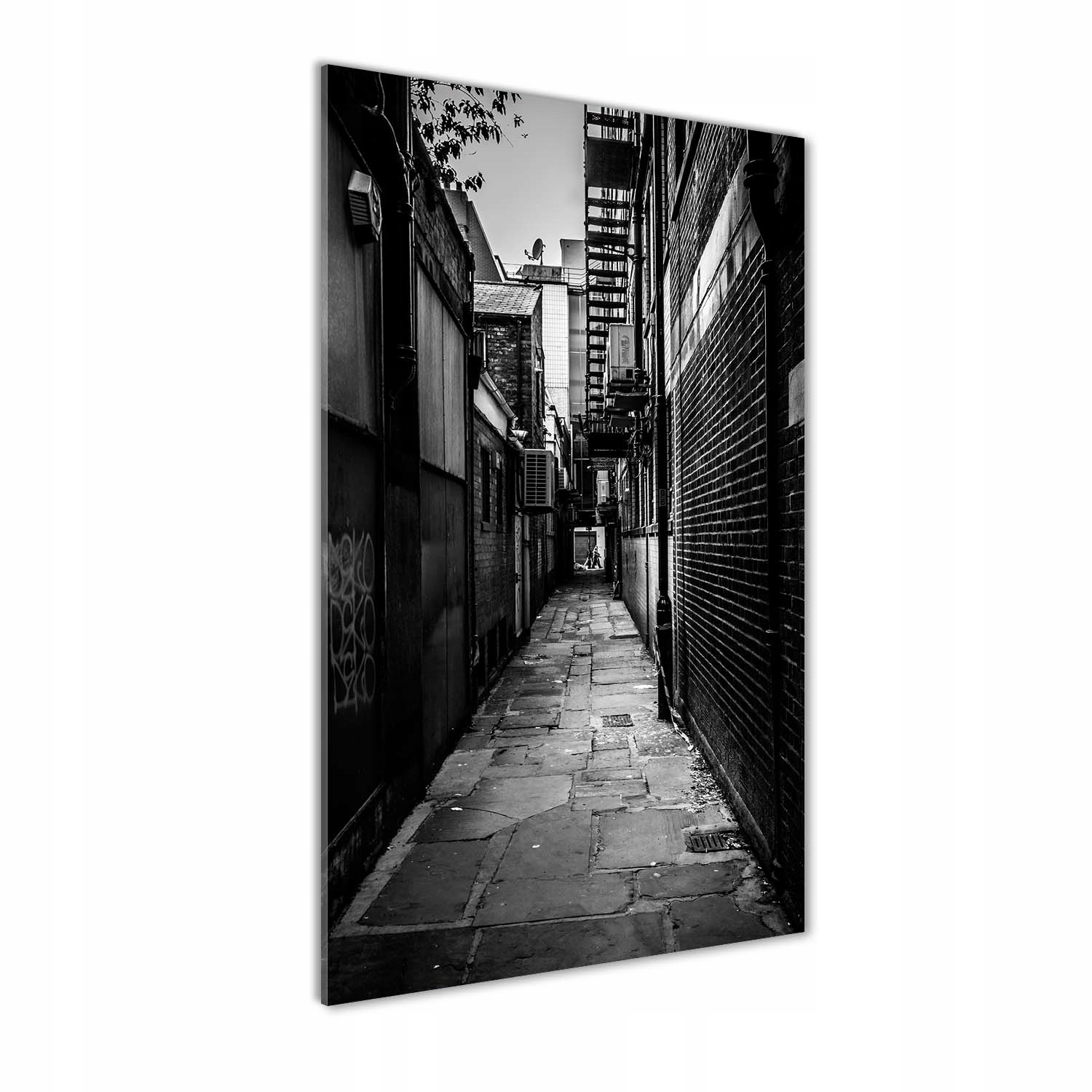 

Foto obraz szklany pionowy Miejskie uliczki 60x120