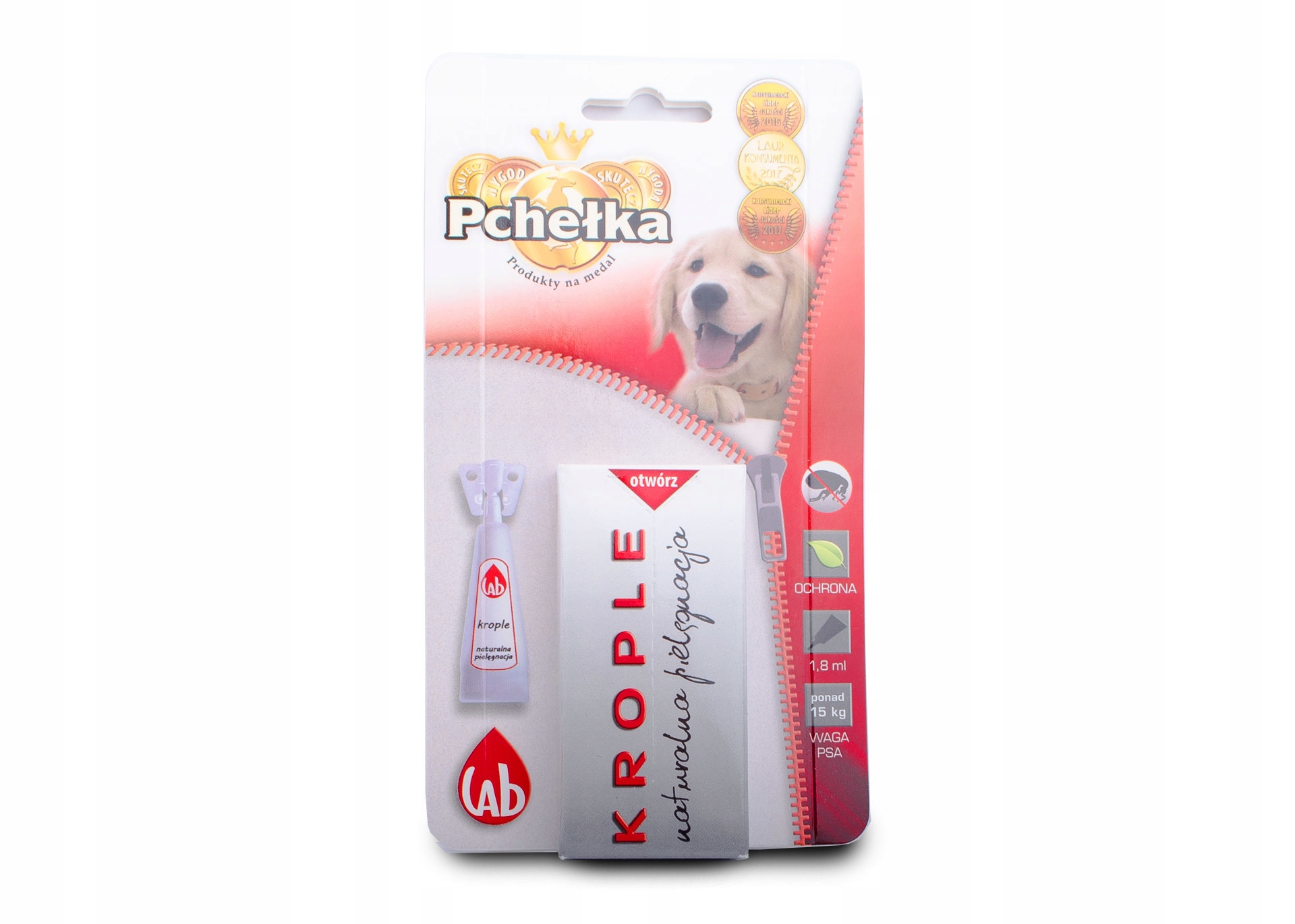 

Krople Na Pchły Kleszcze 1,8ML Pies Ponad 15 Kg