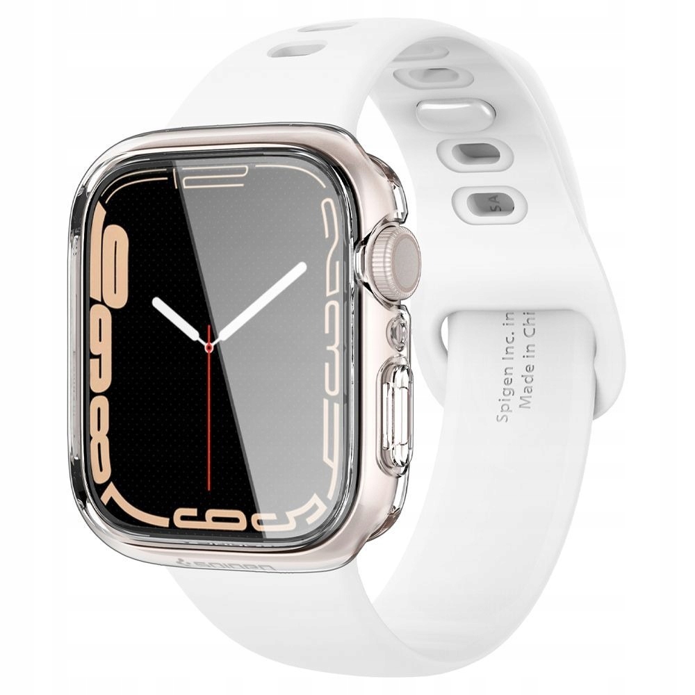 Etui z osłoną ekranu Spigen Ultra Hybrid do Apple Watch 7 / 8 / 9 (41 mm) Pasuje do modelu Apple Watch 7 / 8 / 9 (41 mm)