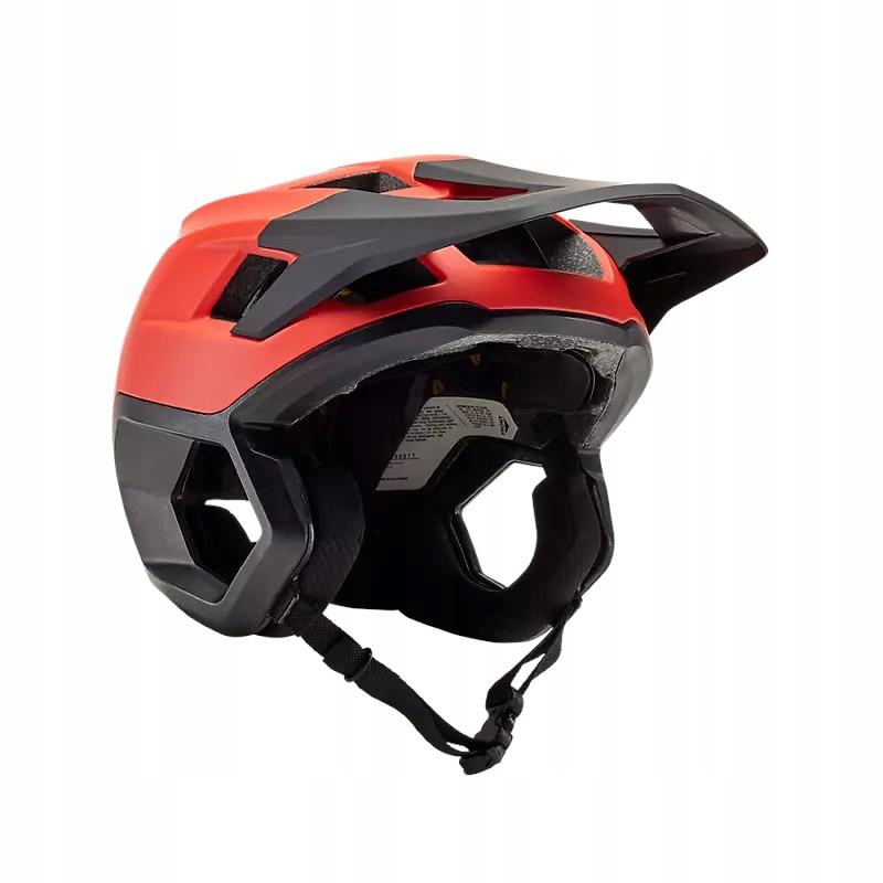 Kask Rowerowy FOX DROPFRAME Orange Flame L 56-58 cm MIPS