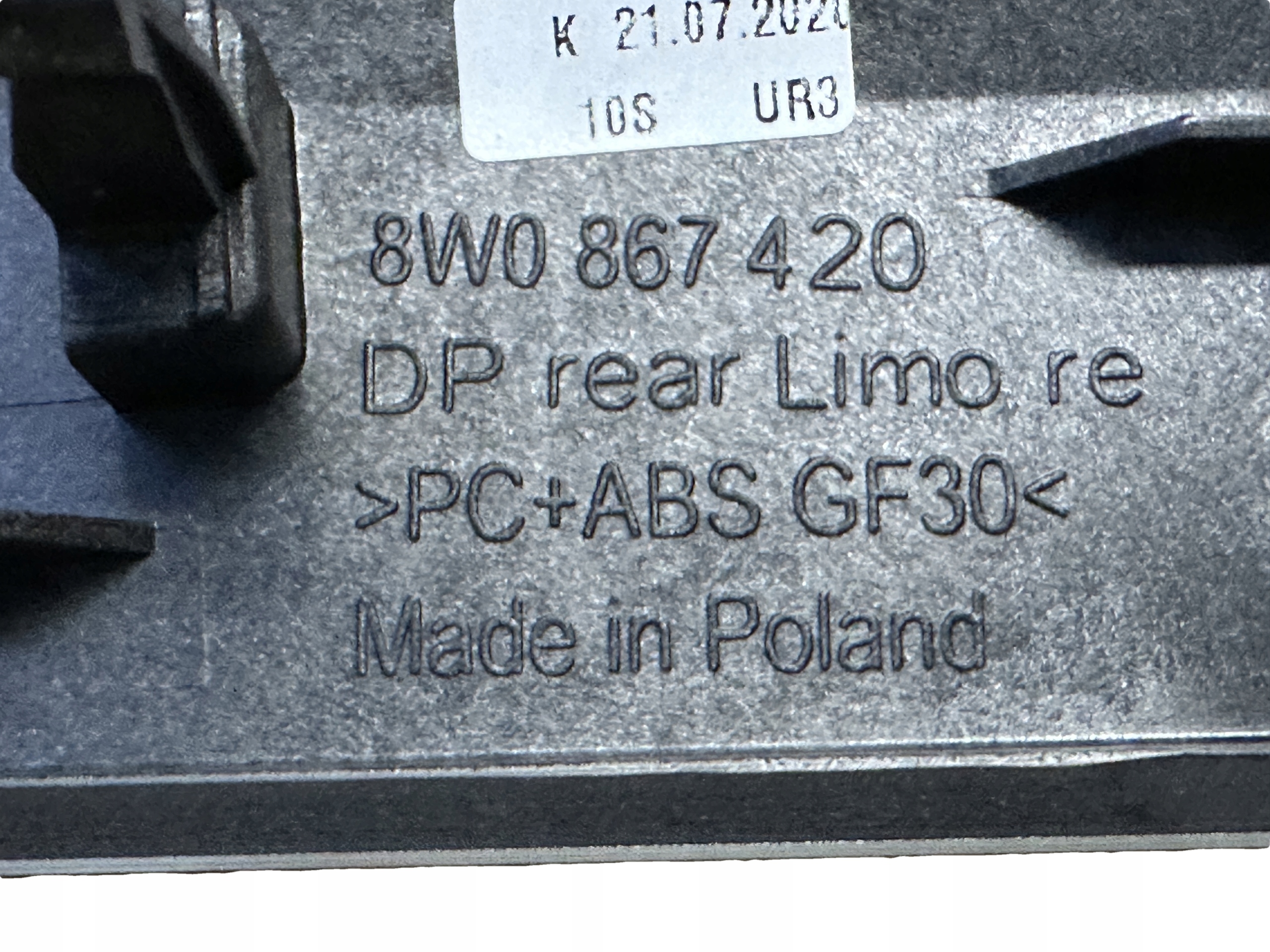 AUDI A4 8W B9 DEKOR Tür rechts heck 8W0867420