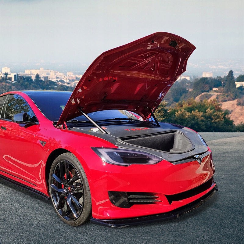 Hansshow automatic power FRUNK TESLA S перед подъемом