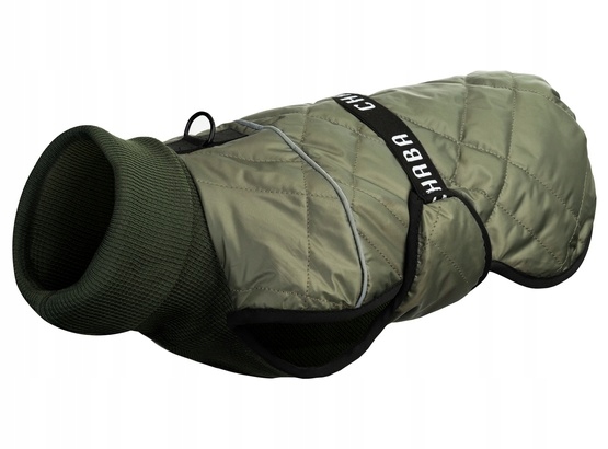 Levně Kubrak Obleček Pro Psa Regulovatelný Zateplený Chic L Zelený Khaki