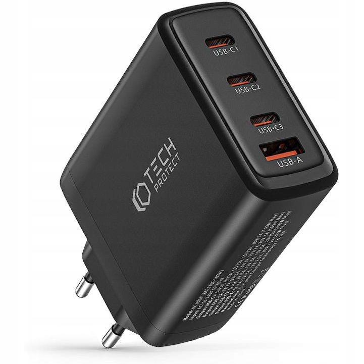 Nabíječka Tech-Protect 100W Pd Usb-c Usb-a pro rychlé nabíjení telefonu