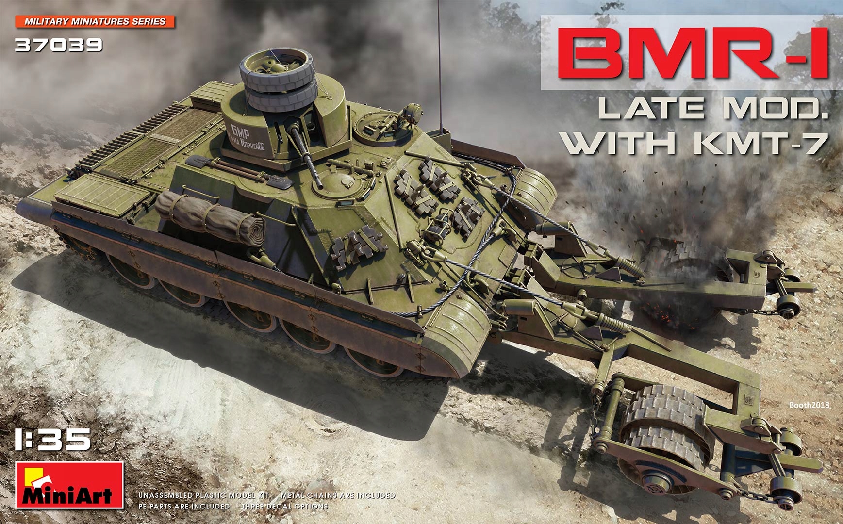 BMR-1 Late Mod. S KMT-7 1:35 MiniArt 37039