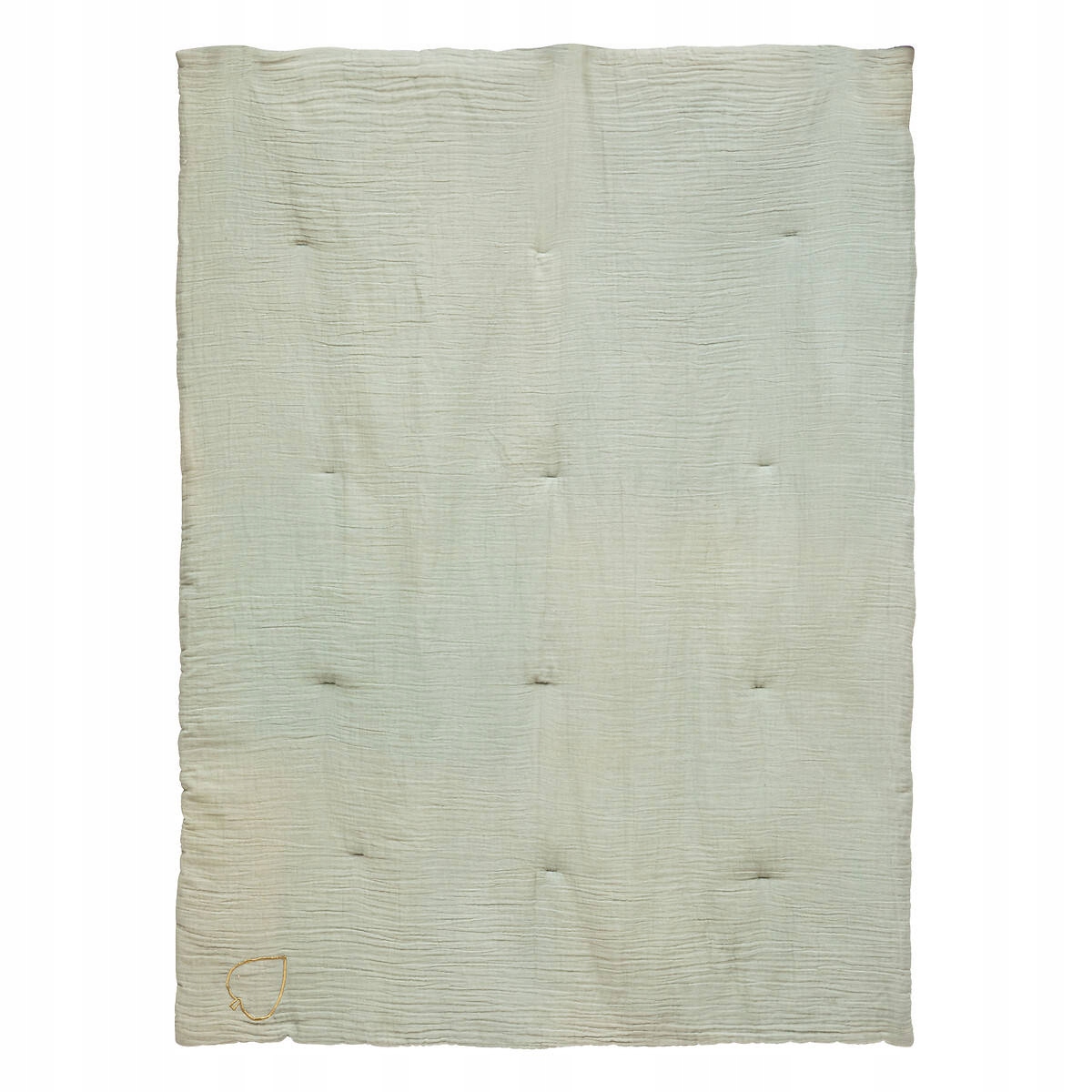 Přikrývka Do Dětského Pokoje LILI bavlna zelená 100 x 140 cm