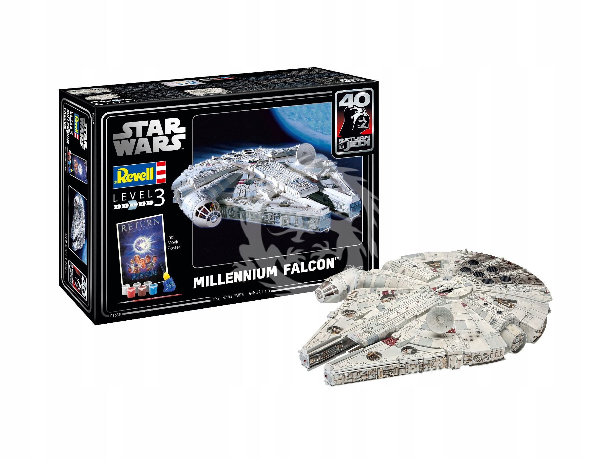 Millennium Falcon Revell 05659 měřítko 1/72