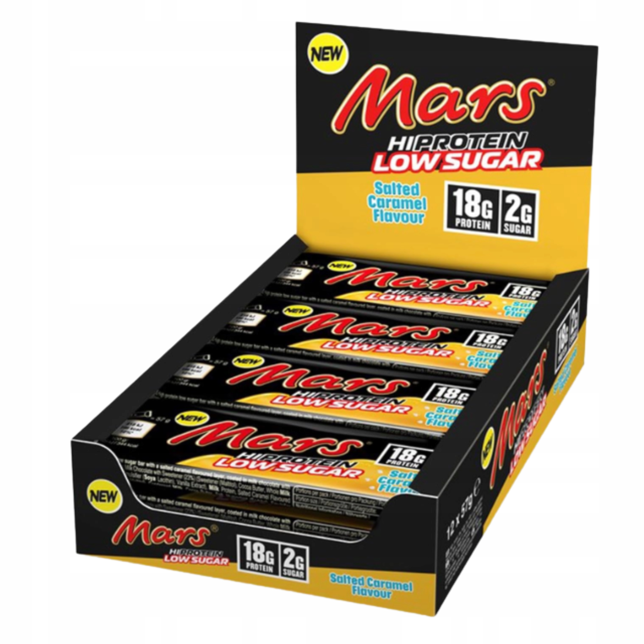 Levně Proteinová Tyčinka Proteinová Mars HIProtein Low Sugar 12x57 g Slaný Karamel Mars