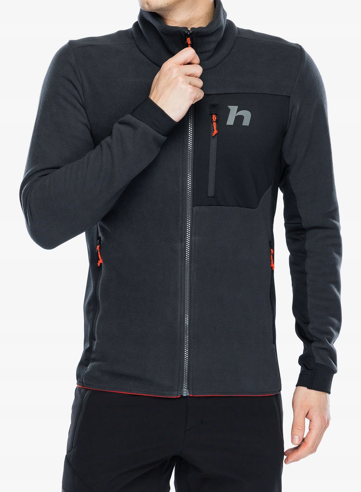 Bluza rozpinana Hannah Yukon black sand M