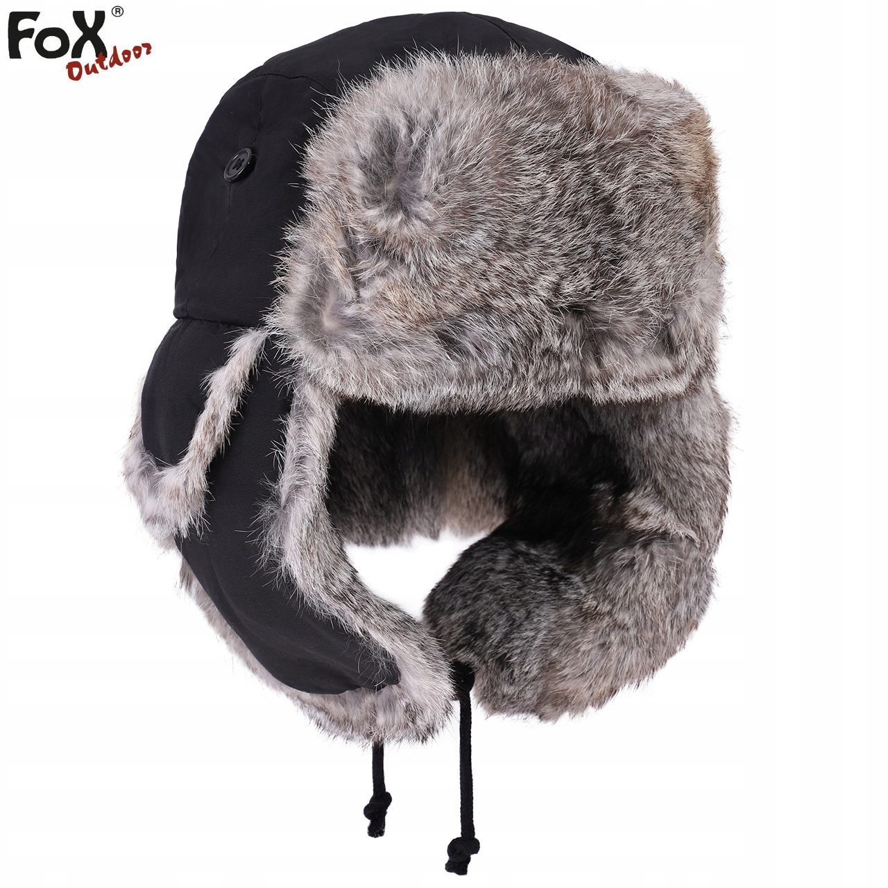 CZAPKA USZATKA FUTRZANA ZIMOWA USZANKA FOX L Cechy dodatkowe ocieplenie