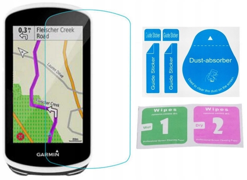 Szkło Hartowane 2,5D 9H Garmin Gps Edge 1040