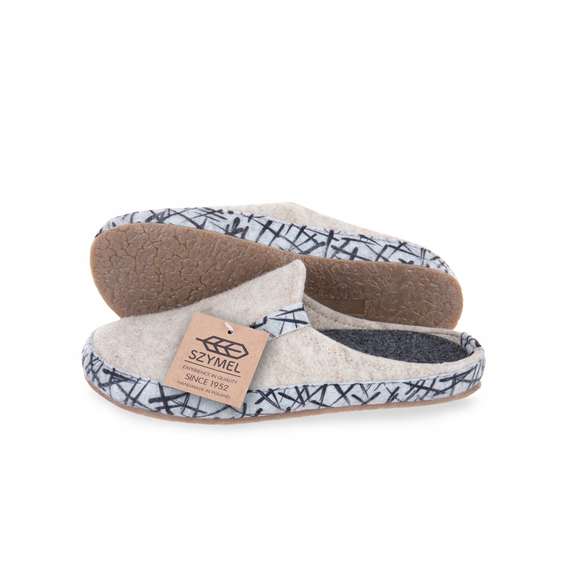 

New kapcie filcowe pasek Picasso Szymel.pl Roz 39