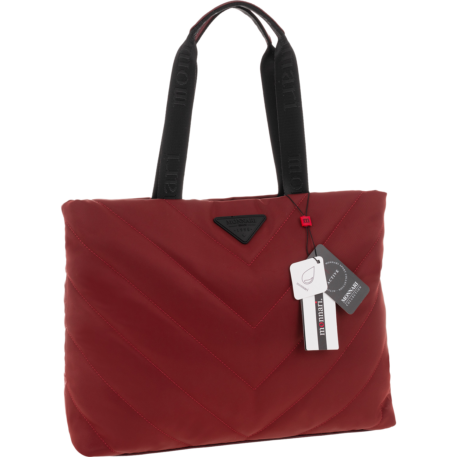 MONNARI TOREBA DAMSKA LISTONOSZKA PIKOWANA KUFEREK